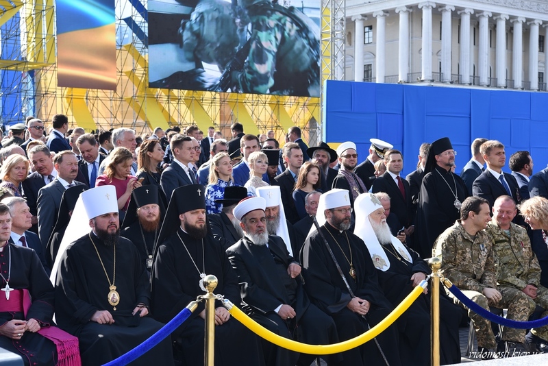 Ієрархи церков взяли участь в урочистих заходах з нагоди Дня незалежності України