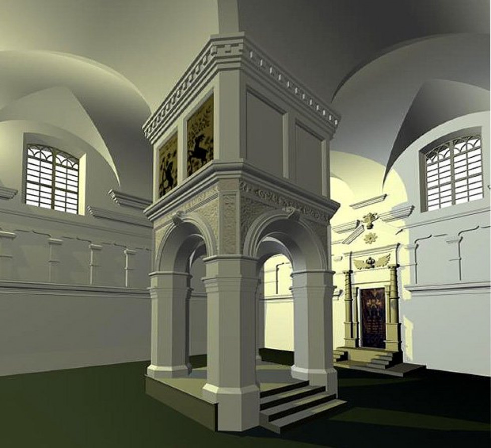 У Єрусалимі створили 3D модель луцької синагоги