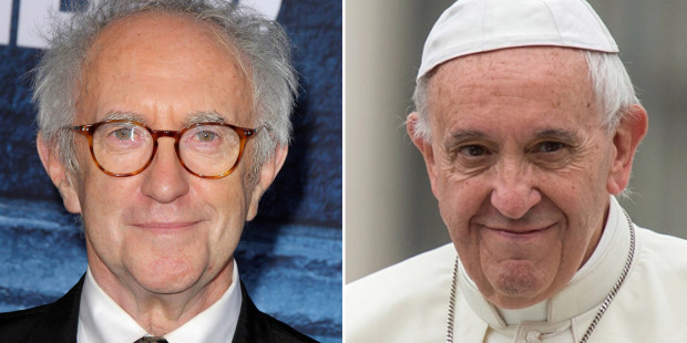 Відомі актори зіграють ролі Папи Франциска  і Папи Бенедиката у новому фільмі «Папа»