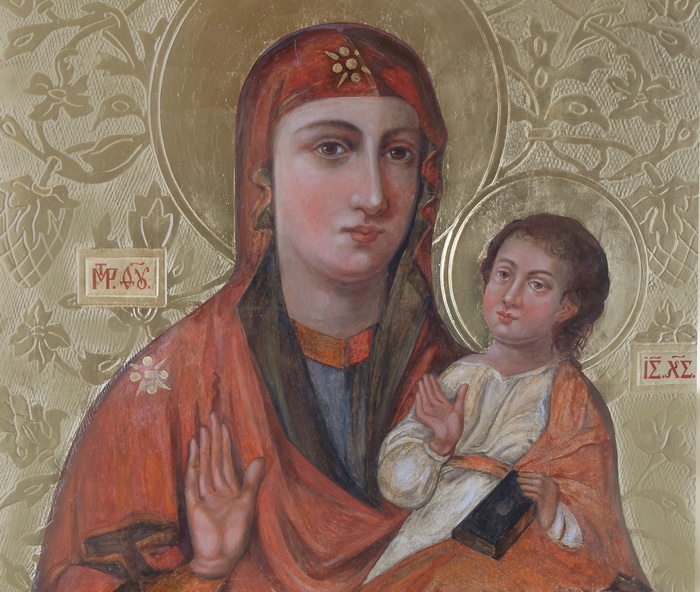 Ікона Богородиці Зарваницької. Копія