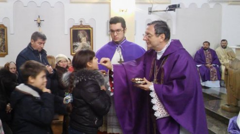 Апостольський нунцій вчергове відвідав католиків Донецька